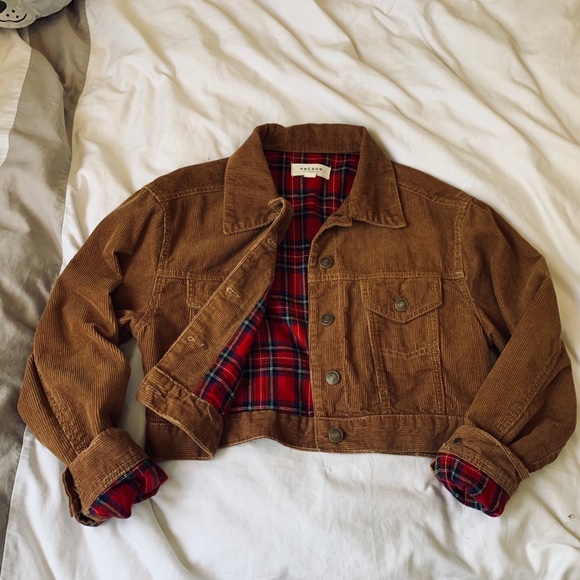 [SOLD] PACSUN Corduroy Jacket w/ Plaid Lining - Picture 6 of 6